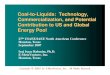 Coal-to-Liquids: Technology, Commercialization, and ......E-MetaVenture, Inc. 4 CTL Blocks Gasification involves pyrolysis, combustion, and gasification chemistries: 2 C-H + 3/2 O2