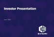 Investor Presentations1.q4cdn.com/.../doc_presentations/EVRI-June-2016-FINAL.pdf · 2016. 6. 6. · June 2016 . Disclaimer Forward-Looking Statements; Non-GAAP Financial Measures