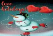 PEPPERMINT SHAPED...2 1/2” W. by 5” L. 2015 $10.00 - SINGLE ROLL 2215 $18.00 - DOUBLE ROLL CHRISTMAS CRITTERS REVERSIBLE GIFT WRAP Caricaturas De Navidad Papel De Regalo Reversible