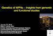Genetics of MPNs insights from genomic and …...Genetics of MPNs – insights from genomic and functional studies January 10, 2012 Ross L. Levine, M.D. Human Oncology and Pathogenesis