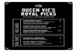 QUEEN VIC’S ROYAL PICKS...GRILLED CHEESE comes with your choice of side #GC52 16.5a new creation every week—ask your server or follow us on instagram to be the first to know THE