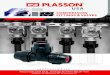 COMPRESSION FITTINGS & VALVES - Plasson USA...Plasson Series 1 - Plastic fitting for HDPE and PEX plastic pipes. Plasson Series 1 - Push-fit compression fittings, designed and tested