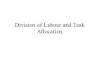 Division of Labour and Task Allocationarpwhite/courses/5002/notes/SI Lecture 16.pdfIntroduction • Many species of insects have division of labour • Task allocation at colony level