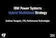IBM Power Systems: Hybrid Multicloud Strategy...Built from Open Source –No technology lock-in Reliable, Extensible, Scalable –Grows with you Multicloud enabled –Goes anywhere