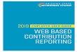 WEB BASED CONTRIBUTION REPORTING · 2020. 1. 2. · Web Based Contribution Reporting is a web-based application specifically for use by ASRS employers whose payroll software does
