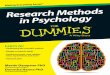 Research · 2015. 10. 16. · Research Methods in Psychology by Martin Dempster, PhD, and Donncha Hanna, PhD