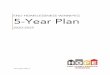 5-Year Plan - End Homelessness Winnipeg · 2019. 12. 21. · As such, during the annual budgeting process EHW will adjust the budget for the upcoming year based on funders' commitments
