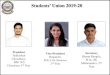 Students’ Union 2019-20 Office Bearers.pdf · Joint- Secretary-Neha Jeet Treasurer-Tanya Adlakha BSc (H) Botany 4th Sem BSc (H) Botany 4th Sem. ENTREPRENEURSHIP DEVELOPMENT CELL