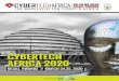 CYBERTECH AFRICA 2020 · 2019. 12. 15. · Cybertech Global Events feature discussions by speakers from across a wide range of sectors including critical infrastructure, insurance,