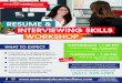 RESUME & INTERVIEWING SKILLS WORKSHOP · 2019. 8. 21. · RESUME & INTERVIEWING SKILLS WORKSHOP WEDNESDAYS •1:30 PM THURSDAYS •1:30 PM For more information, please call (661)