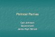 Political Parties - Jenks Public Schools · 2011. 4. 5. · Political Parties and What They Do ... parties have become a part of the two major parties platform Examples The Free Soil