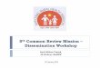 5th Common Review Missionnhm.gov.in/images/pdf/monitoring/crm/5th-crm/... · Emergency Obstetric Care services not being provided even at the DH (Mewat, in Haryana, Deoghar in Jharkhand,