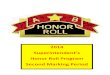 2014! Superintendent’s!! Honor!Roll!Program! …roselle.sharpschool.net/UserFiles/Servers/Server_3152275... · Harrison!Elementary!School! Marking!Period!2!!!Distinguished!Honor!Roll!