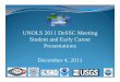 UNOLS 2011 DeSSC Meeting Student and Early Career ...Rick Berg Graduate Student School of Oceanography University of Washington Current research areas: Biogeochemical cycling in marine