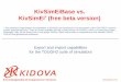 KivSimEiBase vs. KivSimEi (free beta version)...KivSimEiBase vs. KivSimEi 5 Export of top and bottom BC cells Grid known by SKUA-GOCAD Top boundary condition cell known by TOUGH2 •