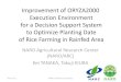 Improvement of ORYZA2000 Execution Environment for a ......Improvement of ORYZA2000 Execution Environment for a Decision Support System to Optimize Planting Date of Rice Farming in
