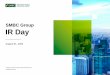 SMBC Group IR Day...Net business profit of Global business unit*2 Increase through cross-selling on a group-wide basis SMBC Nikko (overseas) net business profit (JPY bn) 34% (JPY bn)