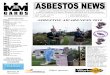 Inside this issue: ASBESTOS AWARENESS 2010 · 2015. 11. 10. · 4. The condition of asbestos containing building materials is deteriorating and 5. The safe disposal of ACMs, especially