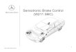 Sensotronic Brake Control (W211 SBC) · 3 Index Introduction 4 Advantages 5 Components 10 Overview 11 X11/4 12 Warning Displays 13 Brake Operating Unit (BOU) 16 Pedal Value Sensor