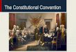 The Constitutional Convention - Kyrene School District · 2016. 9. 8. · The Constitutional Convention Daily Learning Target - separate pages 1.4 -- I can explain the purpose of