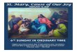St. Mary, Cause of Our Joy St. Mary, OF CAUSE Our Joy€¦ · 2020-02-16  · Traditional & Cremation Services PARISH MEMBER - USHER 8809 Wayne Rd. • Livonia (at Joy Rd) • 734-522-6200