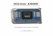 iGrow1400 Installation Guide - Link4 Greenhouse Controlsfile.link4corp.com/manuals/Link4_iGrow_1600_Manual_V10a...iGrow 1600TM offers quick installation, and dynamic programming flexibility