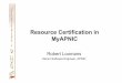 APNIC30 Resource Certification in MyAPNIC · 2018. 1. 10. · View and update your resource information for IPv4, IPv6, AS numbers, Whois updates and Resource certification View and