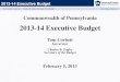 2013-14 Executive Budget€¦ · 2013-14 Executive Budget 7 Tax and Revenue Modifications The 2013-14 budget proposes several tax and revenue modifications to the General Fund. In