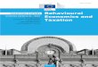 Behavioural WORKING PAPER N.41 - 2014 Economics and ......Taxation Paper No 41 – Behavioural Economics and Taxation Luxembourg: Publications Office of the European Union 2014 —