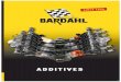 ADDITIVES - Bardahl · 2015. 11. 17. · in de benzine, diesel en olie zitten lang niet altijd vol - doende zijn. Hieronder leest u enkele veel voorkomende, op zich geen bijzondere,