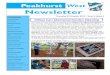 Peakhurst West Newsletter...they chose because they agreed, Ms Carr was like an angel. Children and families were invited to lay floral tributes and the ribbon was cut to formally