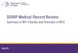 DSRIP Medical Record Review - health.ny.gov...MY1 Results MY1 Minimum 27.4% MY1 Maximum 44.9% MY1 Average Rate 37.5% *Includes lipid profile Description: Percentage of members aged