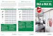 PAX is minimalistic, simplistic and modern PAX XL SYSTEM … · 2019. 5. 12. · PAX is minimalistic, simplistic and modern Due to the use of minimalistic profiles PAX gives almost