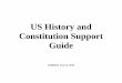 US History and Constitution Support Guide...South Carolina Department of Education US History and Constitution Support Guide 9 • Find information using the Internet, books, or periodicals