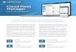 Cloud Fleet Manager - Hanseaticsoft · 2019. 10. 18. · Cloud Fleet Manager provides you with worldwide access to central and uniform data without loss or recurrences. Due to the