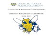 Student Employee Handbook - University of Rochester · INTRODUCTION Dear Student Employee, Welcome to ECM! Our student employee staff is a vital part of the service that we provide