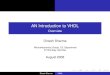 AN Introduction to VHDL - smdp/DKStutorials/vhdl- ¢  2010. 11. 20.¢  An introduction to VHDL
