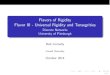 Flavors of Rigidity Flavor III - Universal Rigidity and Tensegrities - …pi.math.cornell.edu/~connelly/Pitt-III.pdf · 2015. 1. 22. · ric tensegrity frameworks, as well as statements