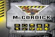 hand protection - McCordick...hand protection Cow grain reinforced knuckle strap and fingertips for added durability Welted seams on middle fingers Gunn cut Hi-viz cotton back with
