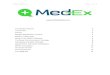 support@MedExBank · 2020. 1. 24. · MedEx Manual Page 1 of 12 support@MedExBank.com The MedEx Mission 2 Introduction 2 Pricing 3 MedEx Registration Process 4 MedEx Preferences 5