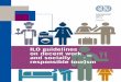 ILO guidelines on decent work and socially responsible tourism...ILO guidelines on decent work and socially responsible tourism VI for Development (2017), the guidelines are also intended