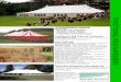A TRADITIONAL CHOICE - BARKERS Marquees · BARKERS Marquees Fabric engineering at its best A TRADITIONAL CHOICE IDEAL FOR: •MARQUEE HIRE COMPANIES •WEDDING & PARTY VENUES •FESTIVALS,