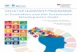 EXECUTIVE LEADERSHIP PROGRAMME in Evaluation and the … · 2018. 11. 29. · The Executive Leadership Programme in Evaluation and the Sustainable Development Goals (ELPE) is a certificate