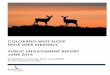 COLORADO WEST SLOPE MULE DEER STRATEGY PUBLIC … · 2015. 8. 6. · Colorado West Slope Mule Deer Strategy Public Engagement Report 4 Ability of CPW to Address Management Concerns.Management