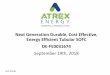 Next Generation Durable, Cost Effective, Energy Efficient Tubular … · 2018. 10. 30. · Atrex Energy Technological Approach to Low Cost Reliable SOFC Systems No. Innovation Degradation