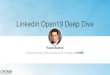 Linkedin Open19 Deep Dive · 2017. 11. 9. · Power Centralized power distribution using bus bars Centralized power distribution leveraging low cost connectivity EMI and Safety No