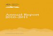 Annual Report 2010–2011 - National Native Title Tribunal Publications/Annual Report 2010-2011.pdf · Annual Report 2010–2011 Facilitating timely and effective outcomes. About