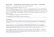 BioPAX – Biological Pathways Exchange Language – Level 1 ... · experimental descriptions, and hierarchical pathways. Adding coverage of these features will ... Any protein, RNA,