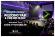November 2019 - Show Aims - Edinburgh Wedding Fair · 2019. 9. 12. · Online • Website & Mobile Website - 15,800 unique visitors each month • E-Newsletter Campaign - 17,800 weekly