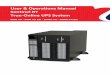 User & Operations Manual Sentinel RT True-Online UPS System · 2019. 12. 17. · 3 INTRODUCTION Congratulations on purchasing a UPS Sentinel RT product and welcome to Riello UPS!To